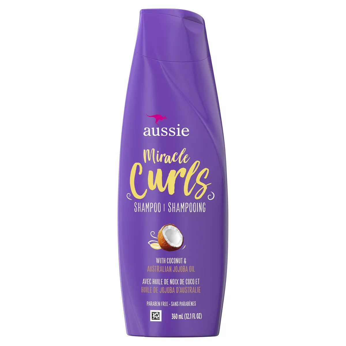 Aussie Miracle Curls Moisturizing Shampoo (12 oz)