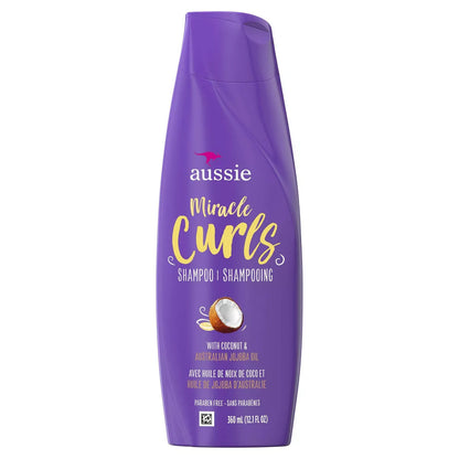 Aussie Miracle Curls Moisturizing Shampoo (12 oz)