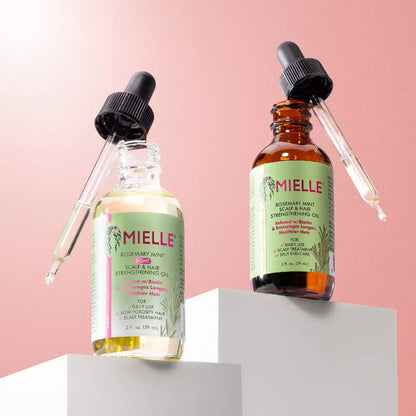 Mielle Rosemary Mint Light Scalp & Hair Strengthening Oil (2 oz)