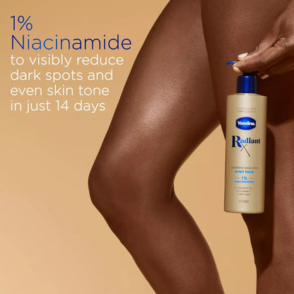 VASELINE Radiant x Nourishing Niacinamide Body Lotion (11 oz)