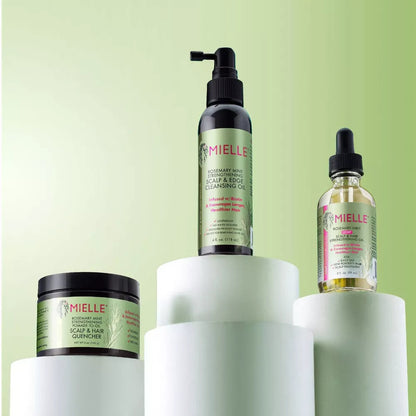 Mielle Rosemary Mint Pomade to Oil Scalp & Hair Quencher (5 oz)