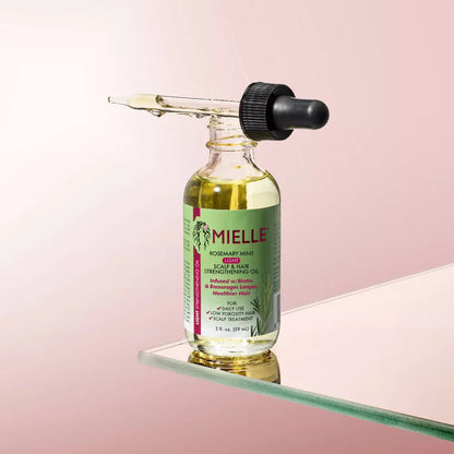 Mielle Rosemary Mint Light Scalp & Hair Strengthening Oil (2 oz)