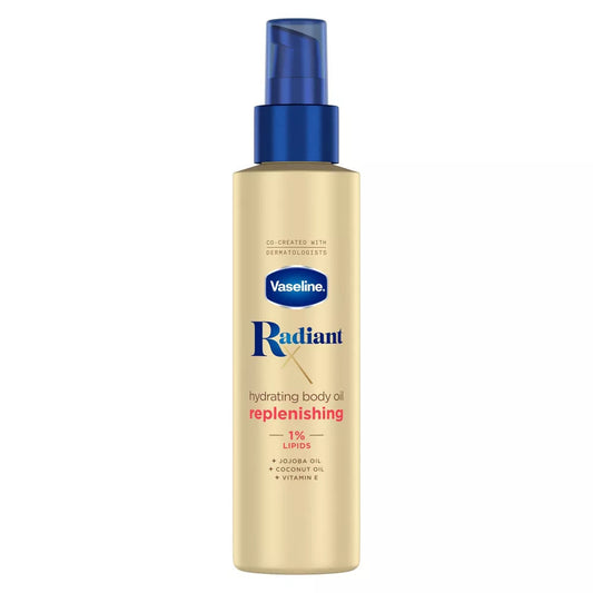 VASELINE Radiant x Replenishing Hydrating Body Oil (3.7 oz)