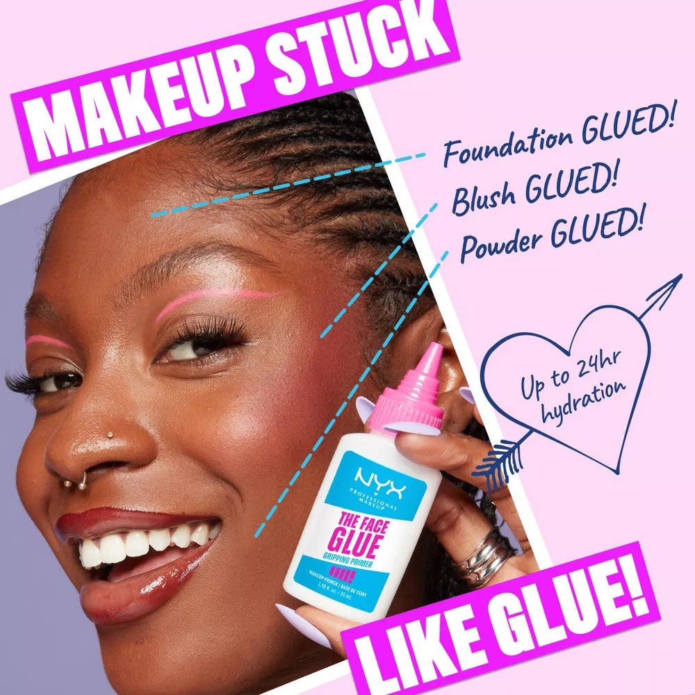 NYX Professional Makeup The Face Glue Face Primer (1.18oz)
