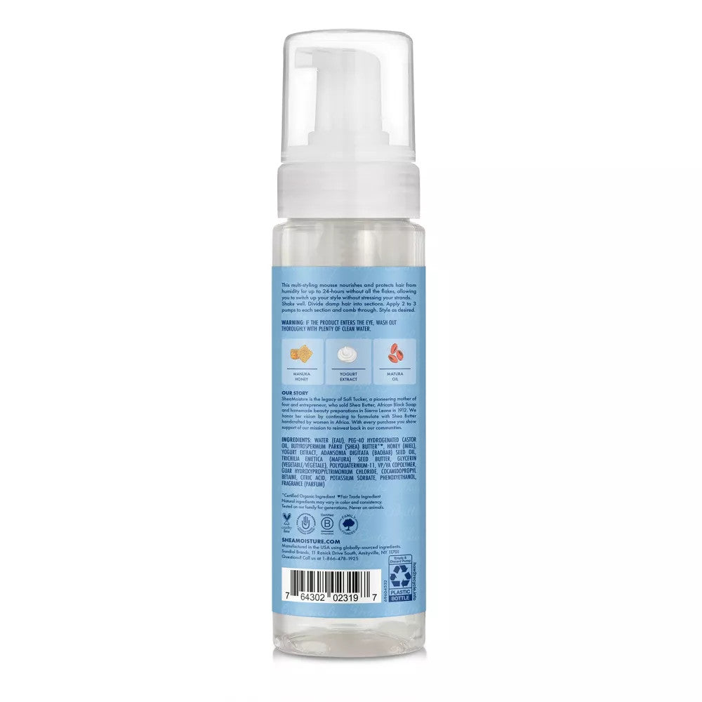 SheaMoisture Manuka Honey & Yogurt Smooth & Hold Multi-Styling Hair Mousse