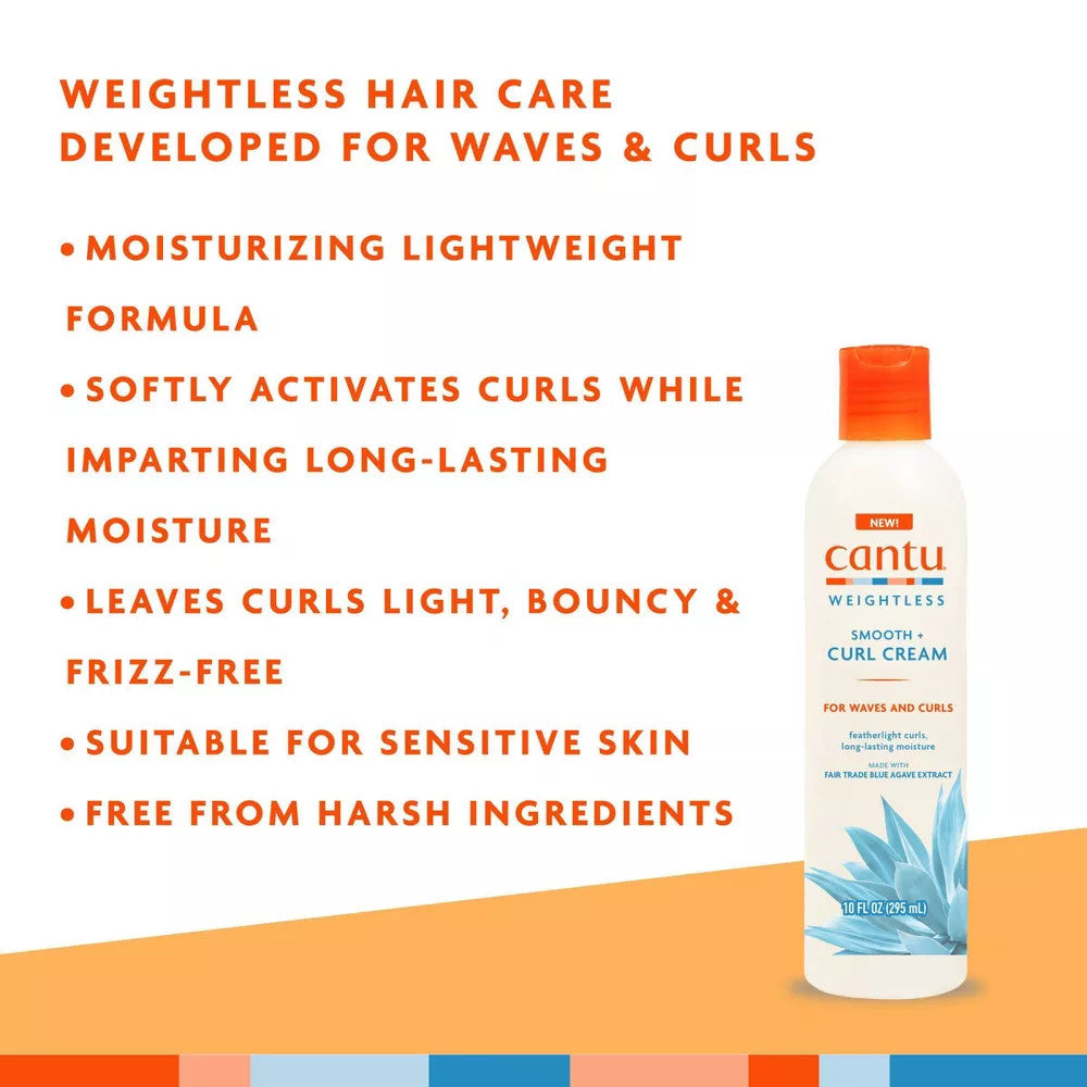 Cantu Weightless Smooth Curl Cream (10oz)