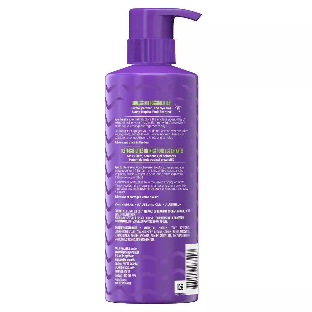 Aussie Sulfate-Free Kids Moist Shampoo (16 oz)