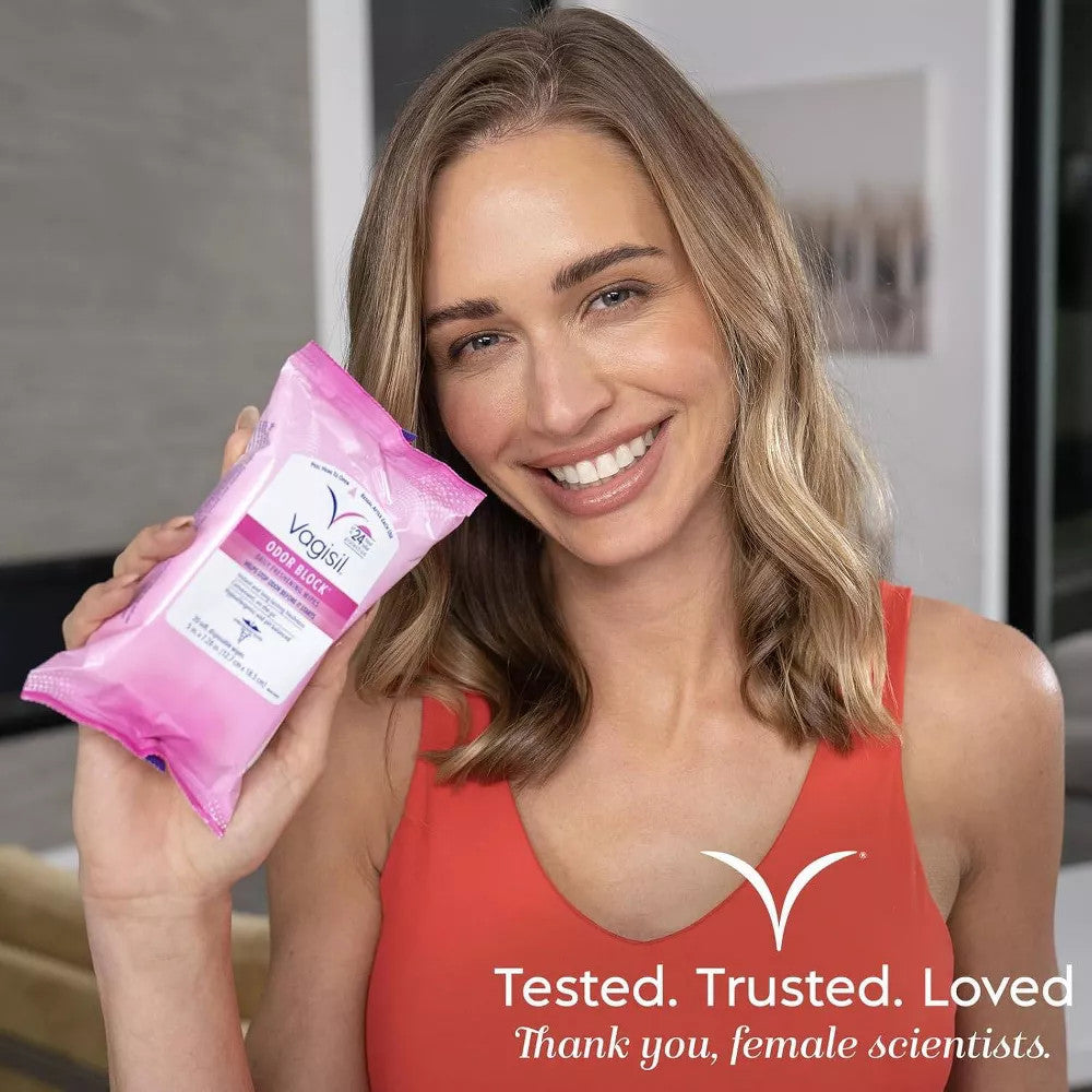 VAGISIL Daily Freshening Wipes (20ct)