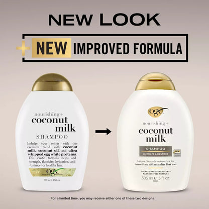 OGX Nourishing Coconut Milk Shampoo (13oz)