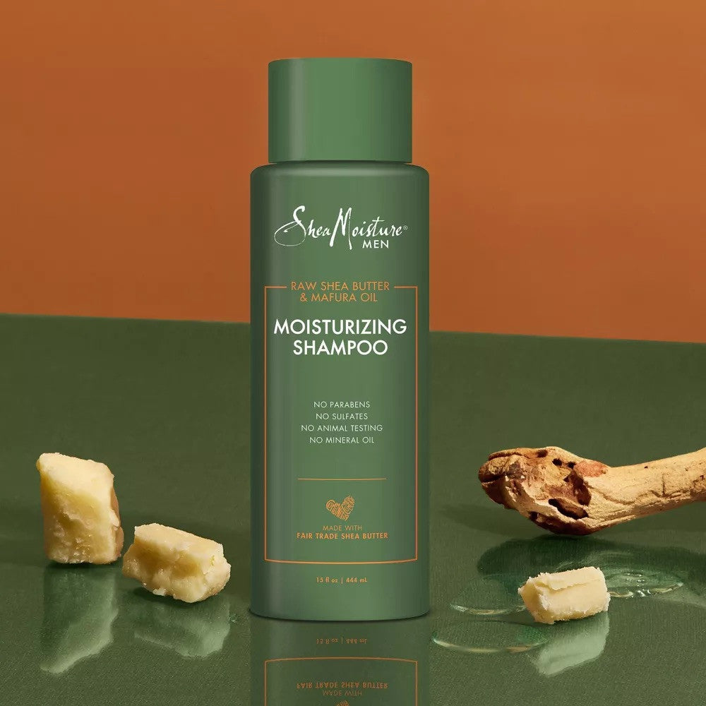 Shea Moisture Men Raw Shea Butter & Mafura Oil Moisturizing Shampoo
