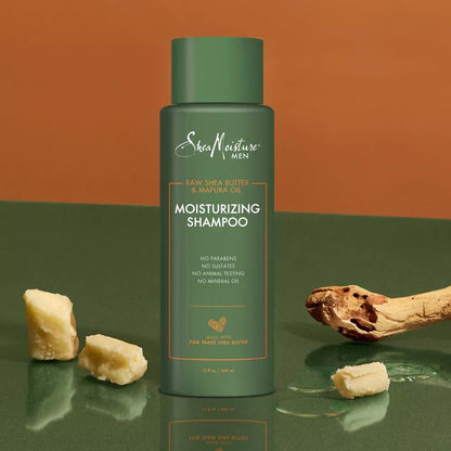 Shea Moisture Men Raw Shea Butter & Mafura Oil Moisturizing Shampoo