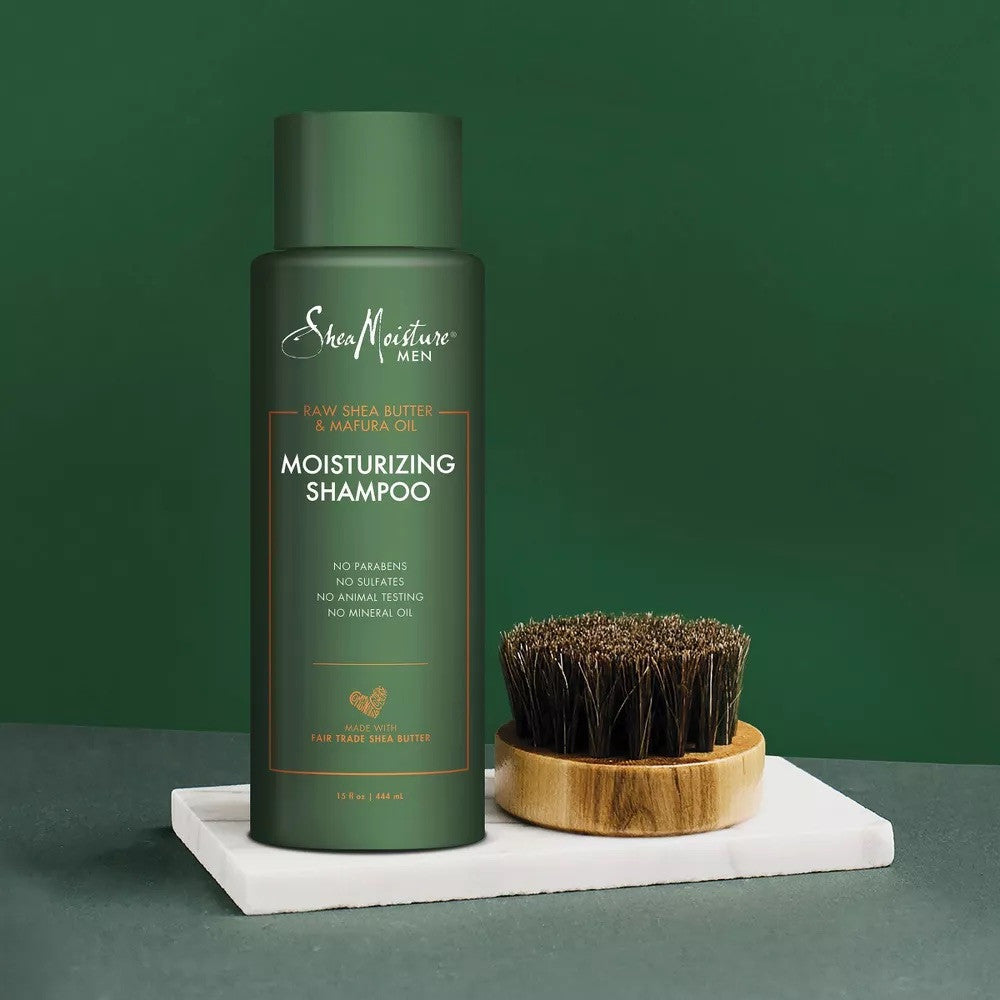 Shea Moisture Men Raw Shea Butter & Mafura Oil Moisturizing Shampoo