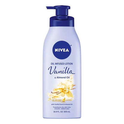 NIVEA Oil Infused Body Lotion with Vanilla and Almond Oil