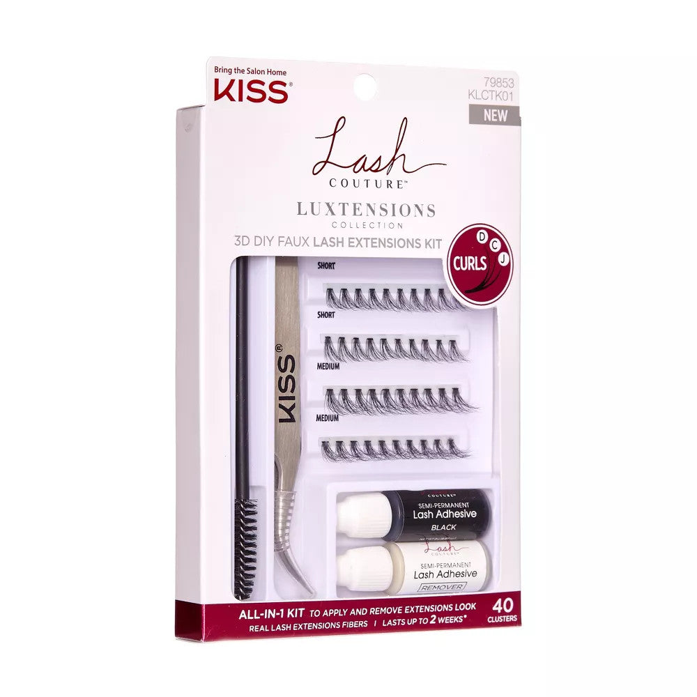KISS Lash Couture Luxtensions Collection Faux Lash Extension Kit - 40ct