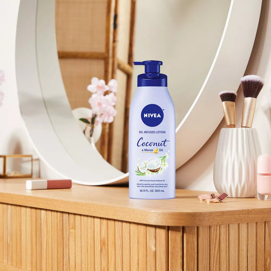 NIVEA Oil Infused Body Lotion with Coconut and Monoi Oil