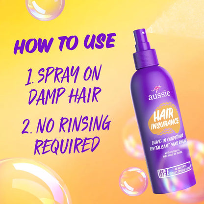 Aussie Hair Insurance Leave In Conditioner (8 oz)