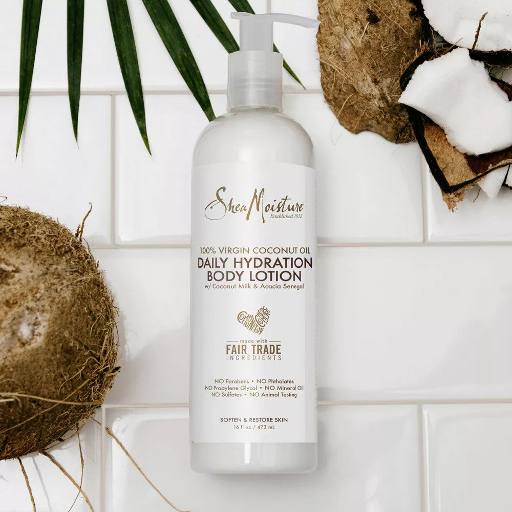 SheaMoisture 100% Virgin Coconut Oil Daily Hydration Body Lotion (16oz)