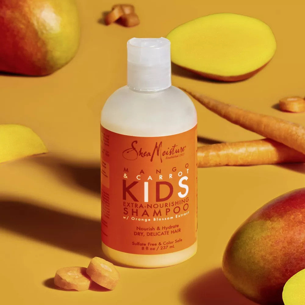SheaMoisture Mango & Carrot Kids Extra-Nourishing Shampoo (8oz)