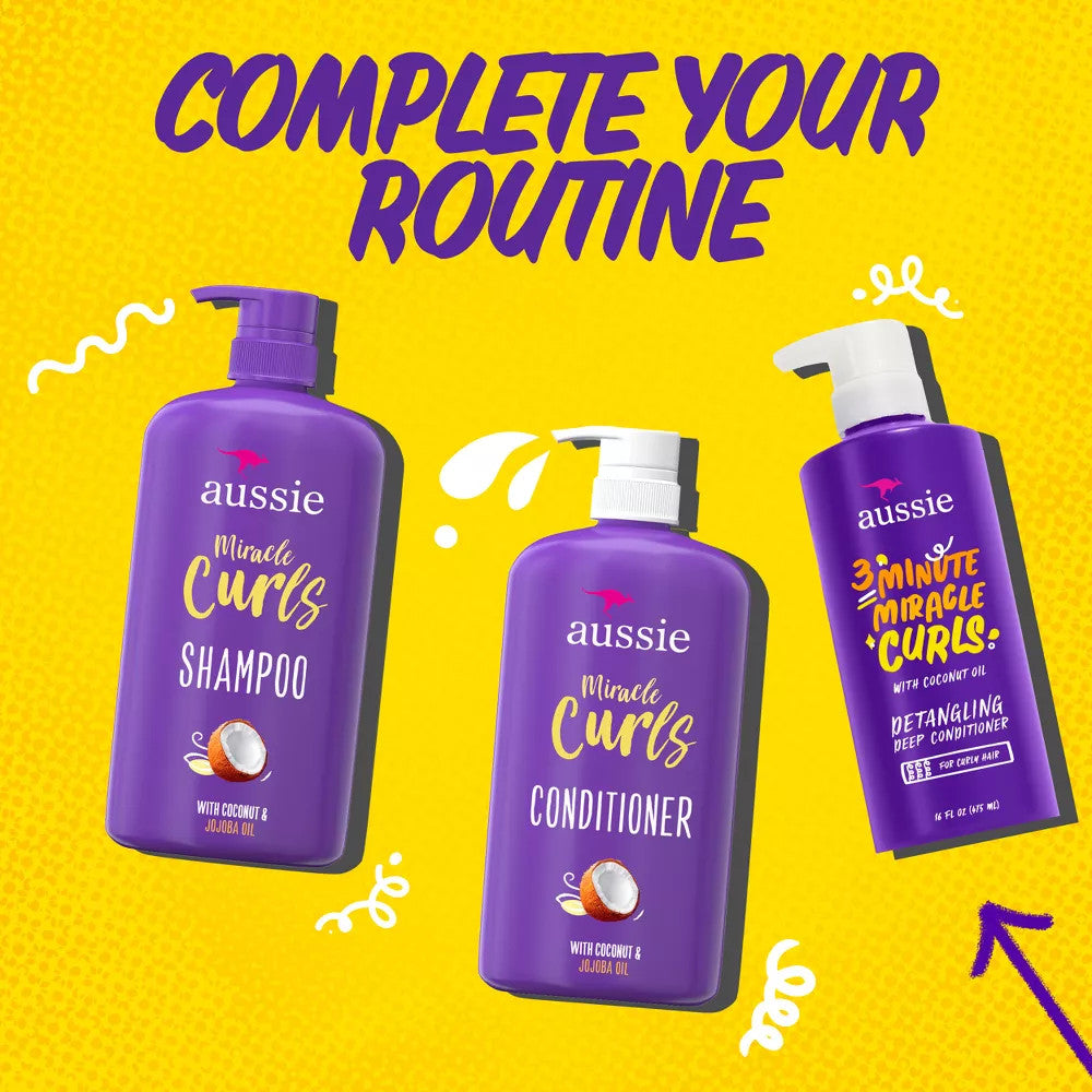Aussie 3 Minute Miracle Curls Deep Conditioner (16 oz)