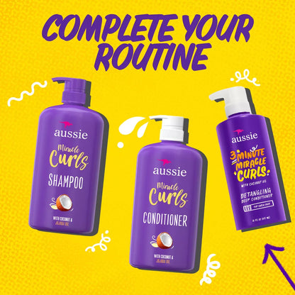 Aussie 3 Minute Miracle Curls Deep Conditioner (16 oz)