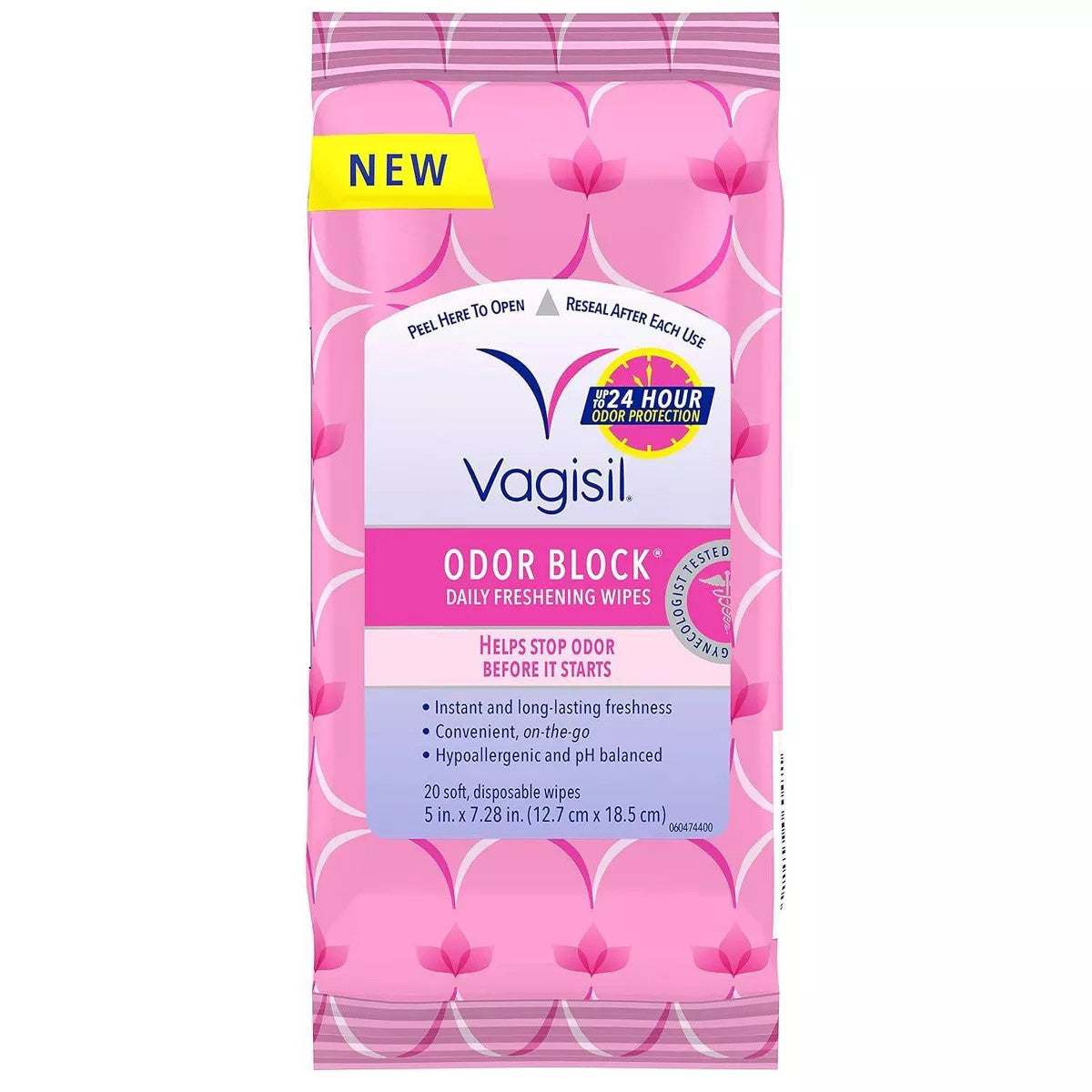 VAGISIL Daily Freshening Wipes (20ct)
