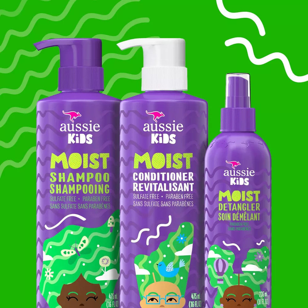 Aussie Sulfate-Free Kids Moist Shampoo (16 oz)