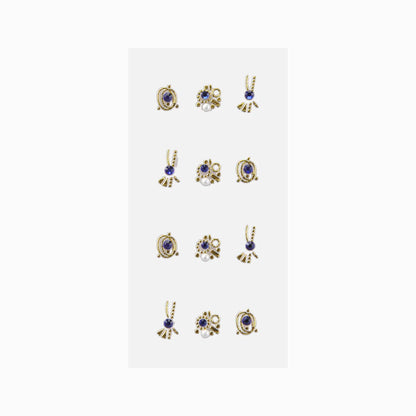 NICKA K Gemstone Nail Stickers (NSGM09)