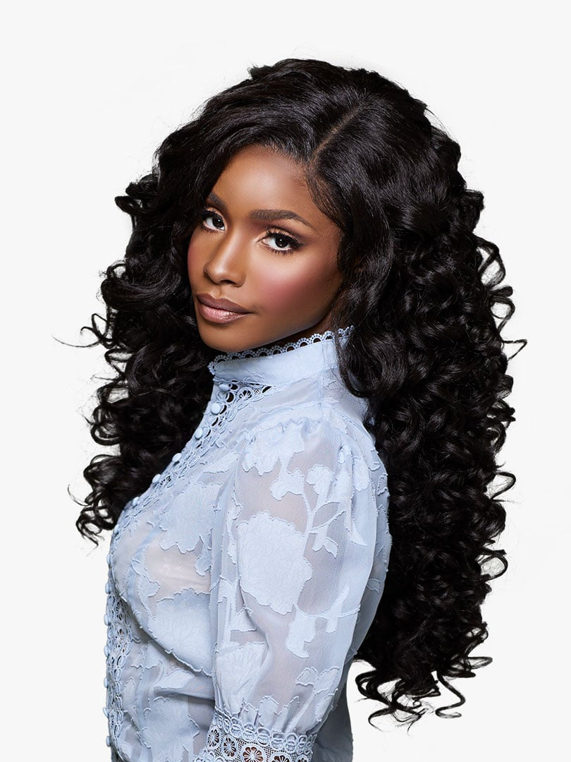 SENSATIONNEL Glamora Synthetic 13X4 HD Lace Front Wig - CLASSY UNIT 2