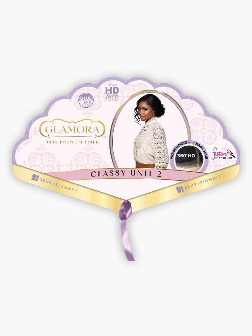 SENSATIONNEL Glamora Synthetic 13X4 HD Lace Front Wig - CLASSY UNIT 2