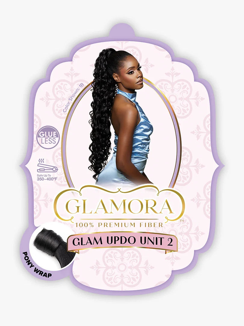 SENSATIONNEL Synthetic Braided Bun with Drawstring - GLAM UPDO UNIT 2