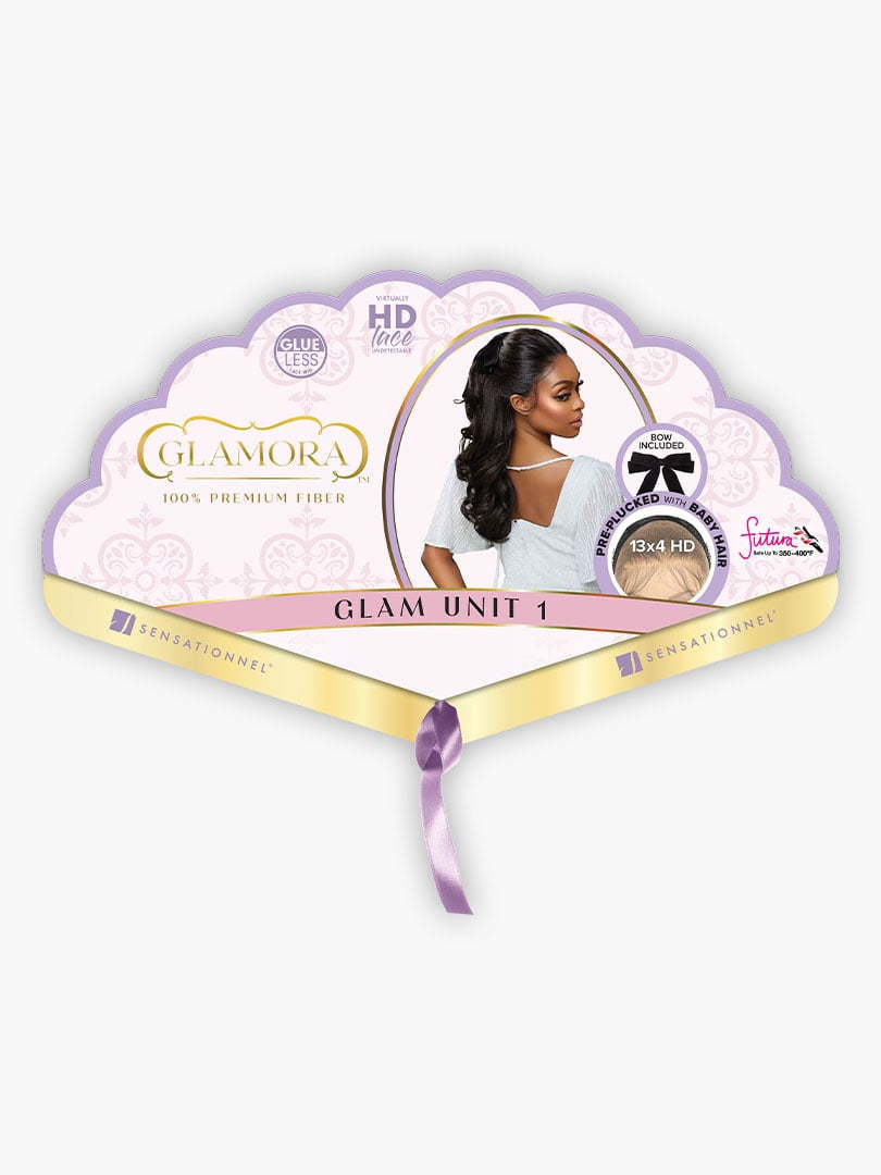 SENSATIONNEL Glamora Synthetic 13X4 HD Lace Front Wig - GLAM UNIT 1