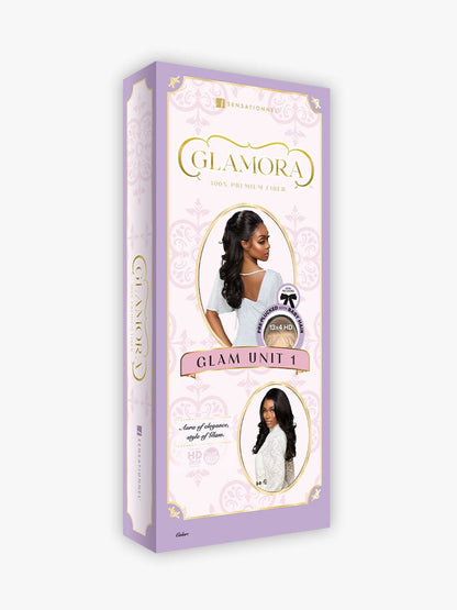 SENSATIONNEL Glamora Synthetic 13X4 HD Lace Front Wig - GLAM UNIT 1