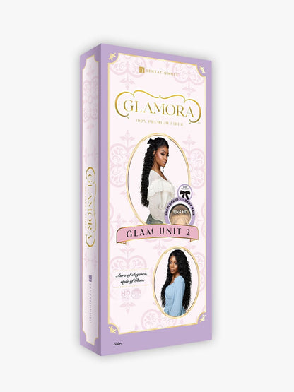 SENSATIONNEL Glamora Synthetic 13X4 HD Lace Front Wig - GLAM UNIT 2