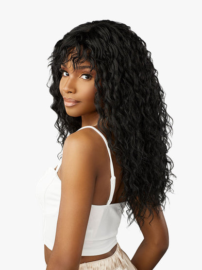 SENSATIONNEL Glamzy Glueless HD Lace Crown Wig - Misty