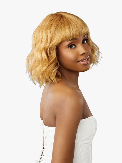 SENSATIONNEL Glamzy Glueless HD Lace Crown Wig - ROSY