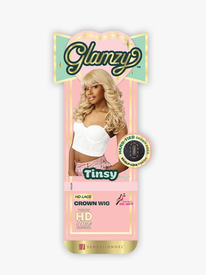 SENSATIONNEL Glamzy Glueless HD Lace Crown Wig - TINSY