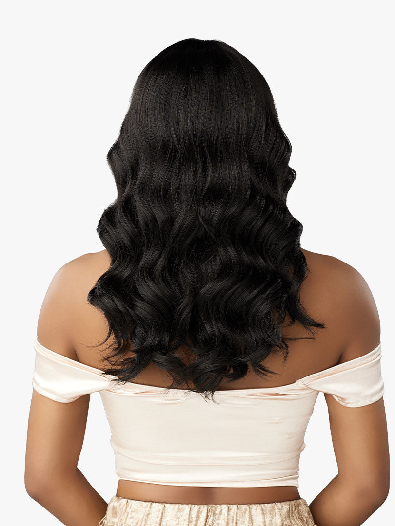 SENSATIONNEL Glamzy Glueless V-Part HD Lace Parting Wig - ARIA