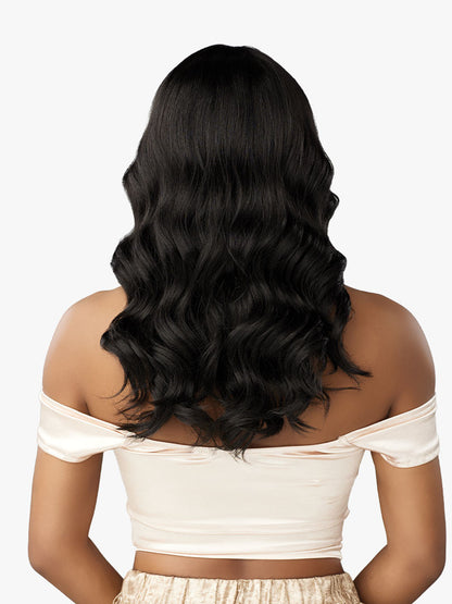 SENSATIONNEL Glamzy Glueless V-Part HD Lace Parting Wig - ARIA