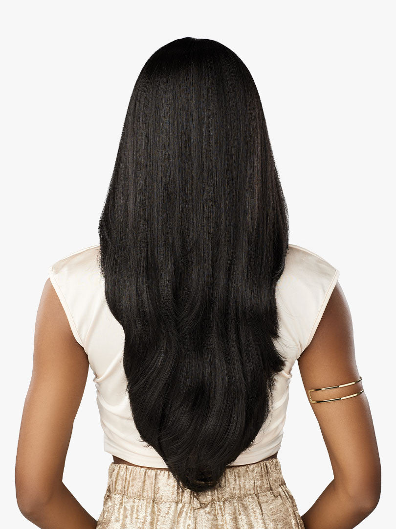 SENSATIONNEL Glamzy Glueless V-Part HD Lace Parting Wig - ELYSIA