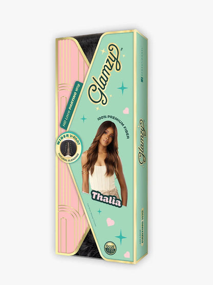 SENSATIONNEL Glamzy Glueless V-Part HD Lace Parting Wig - THALIA