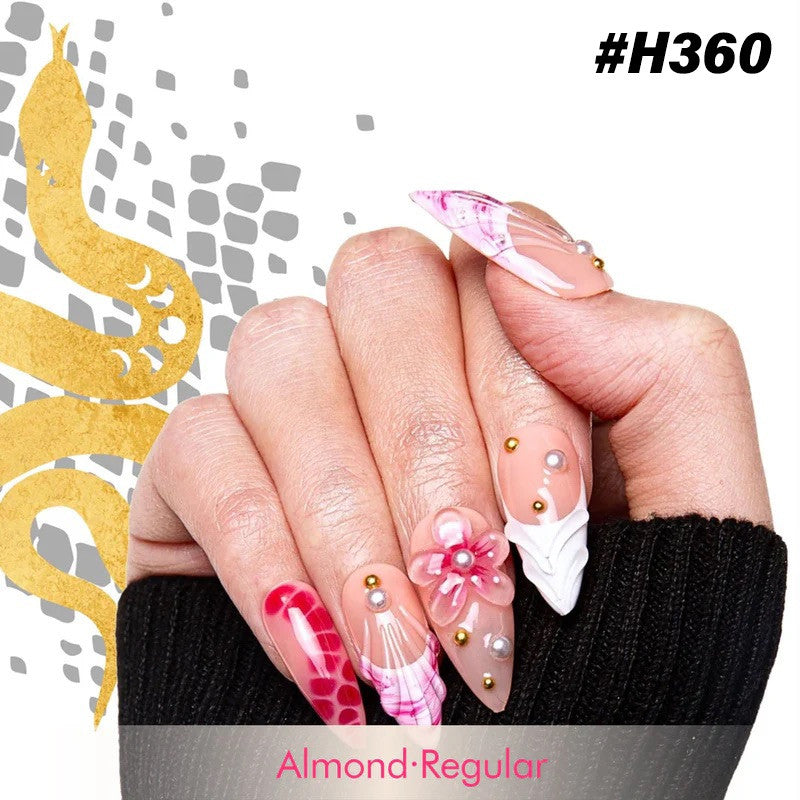 LA FLARE Lovful Nails - ALMOND/REGULAR