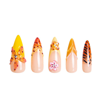 LA FLARE Lovful Nails - ALMOND/REGULAR