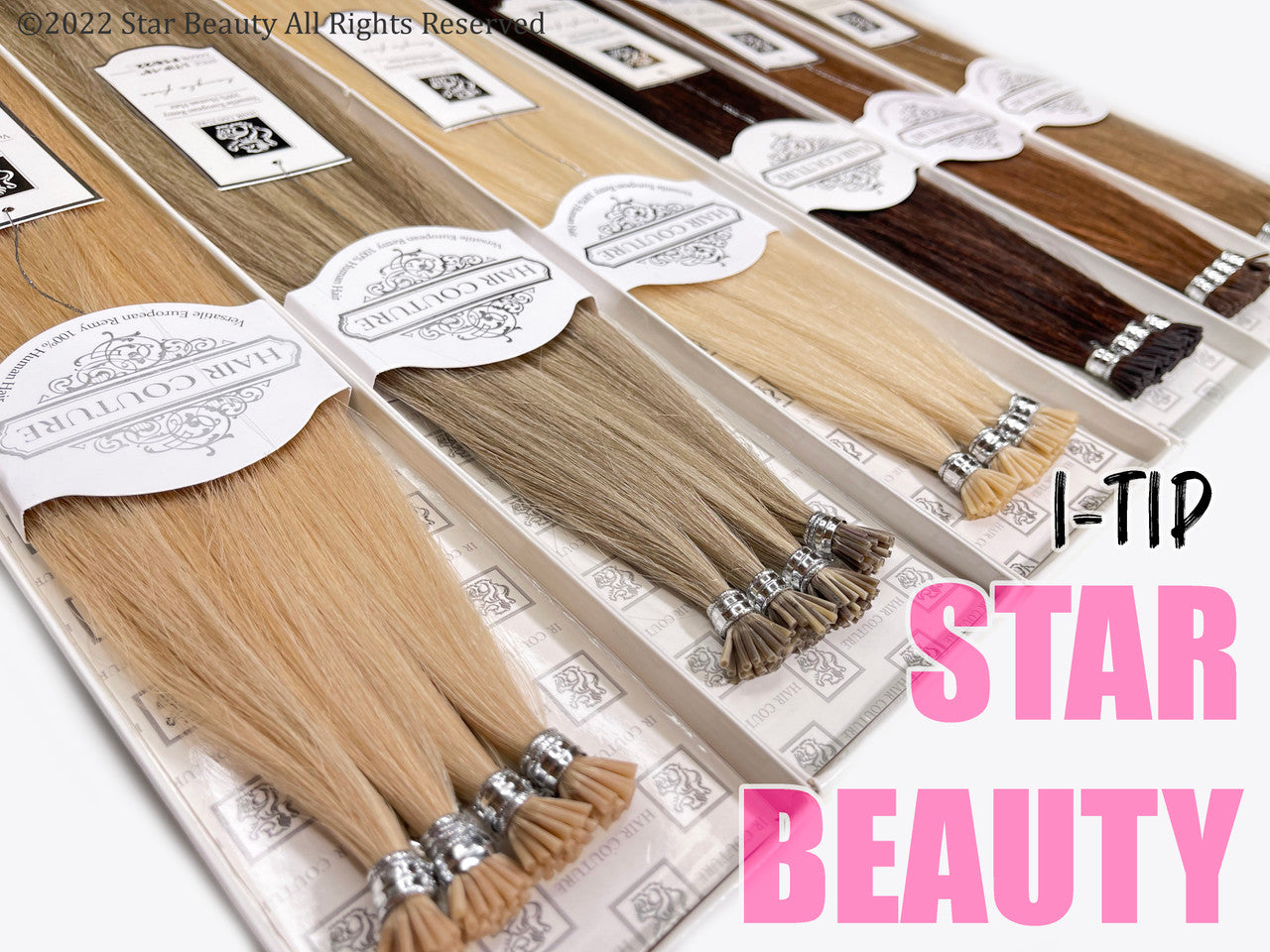 Hair Couture I-Tip Fusion Remy Human Hair Extension