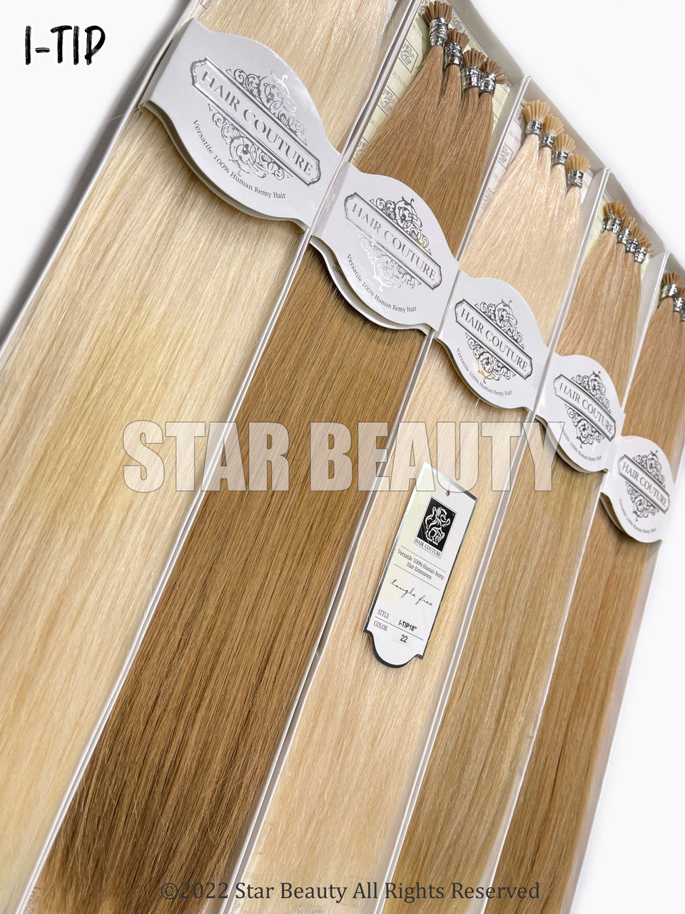 Hair Couture I-Tip Fusion Remy Human Hair Extension