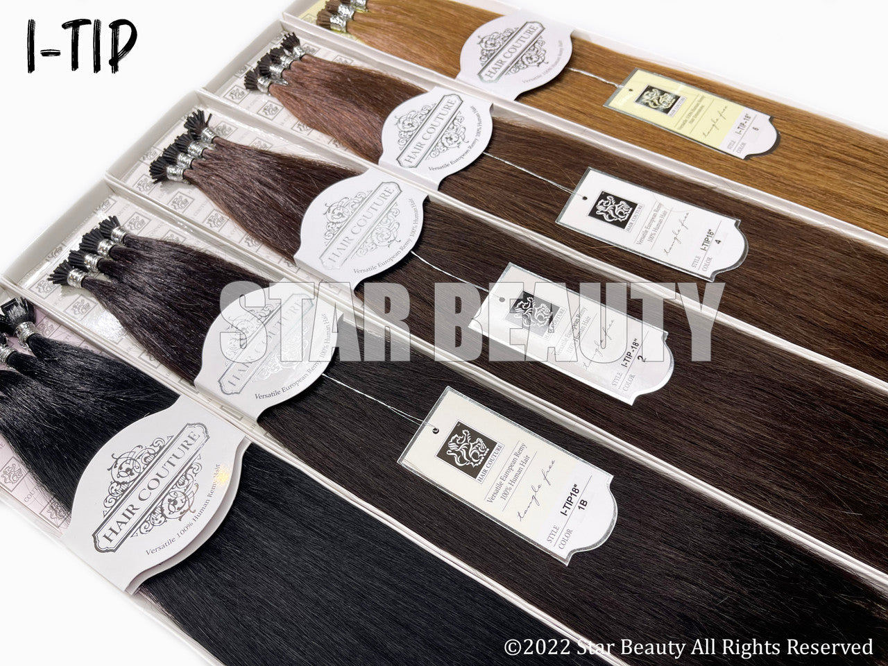 Hair Couture I-Tip Fusion Remy Human Hair Extension