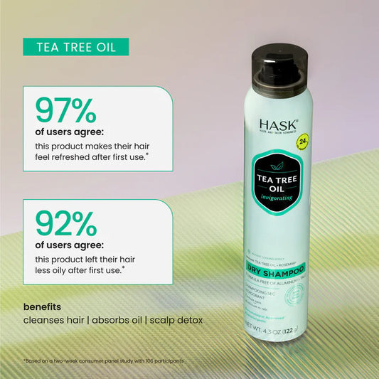 Hask Tea Tree Oil Scalp Detox Dry Shampoo (8.1oz)