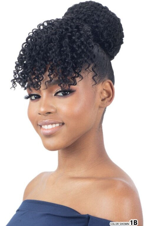 SHAKE N GO Freetress Equal Bun & Bang 2PCS - Jolly Bun Bang