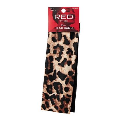 RED 60MM Cotton Headband (2pcs)