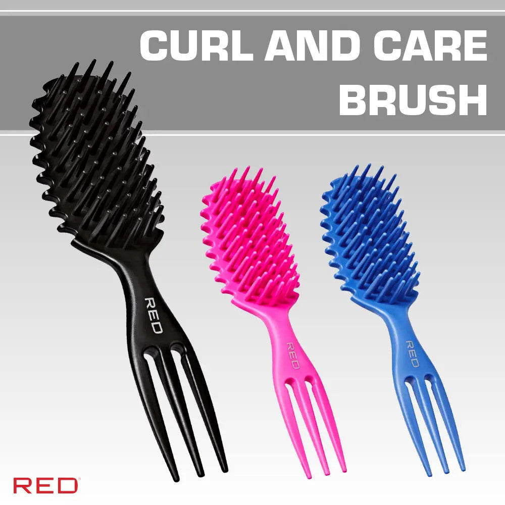 RED Curl & Care 4-in-1 Detangle Brush