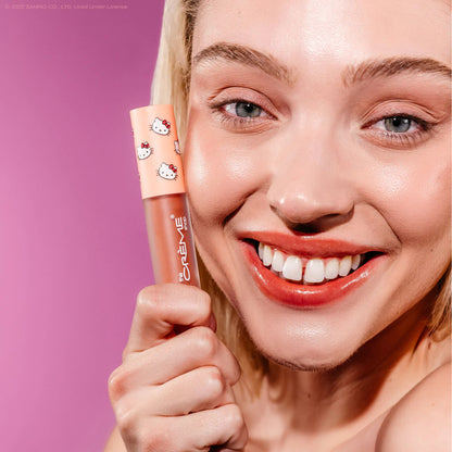 THE CREME SHOP Hello Kitty Kawaii Kiss Moisturizing Lip Oil (Peach Flavored)